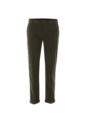 DONDUP corduroy regular-fit trousers - Green