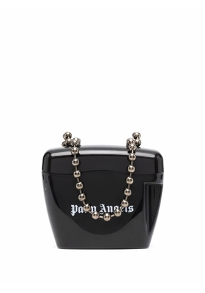 Palm Angels Padlock-style shoulder bag - Black