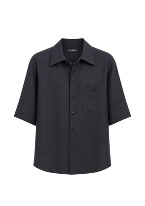 Dolce & Gabbana logo short-sleeve shirt - Black
