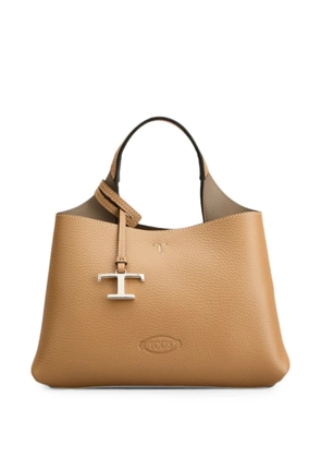 Tod's micro leather tote bag - Brown