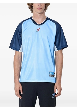BOTT contrast-panel T-shirt - Blue