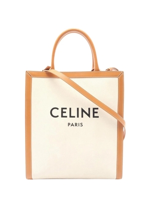 Celine Pre-Owned 2000-2026 Small Canvas Vertical Cabas satchel - Brown