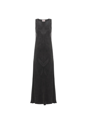 EMME Donare sleeveless scoop-neck midi dress - Grey