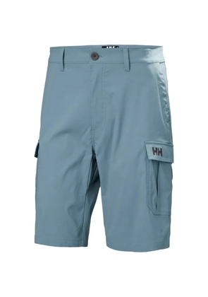 Helly Hansen logo-patch cargo shorts - Blue