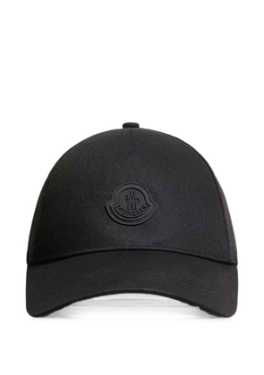 Moncler logo-patch baseball cap - Black