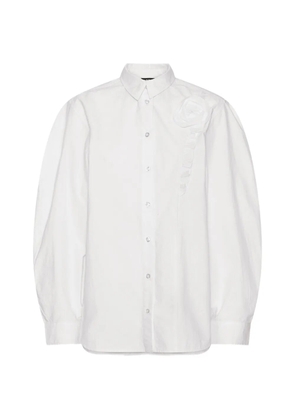 ROTATE BIRGER CHRISTENSEN oversized shirt bright white