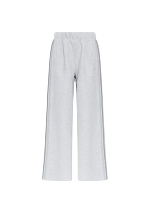 adidas 2.0 side-stripe wide-leg track pants - Grey