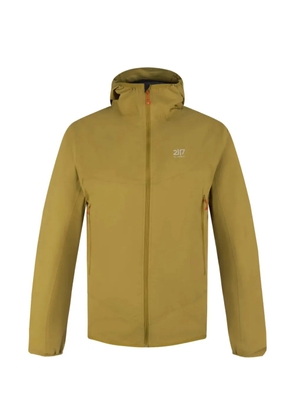 2117 of Sweden Jacks 2.5 layer hooded logo-print windproof jacket - Brown