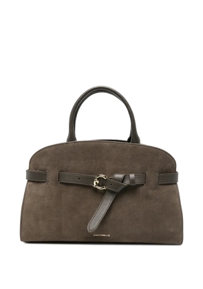 Coccinelle suede shoulder bag - Brown