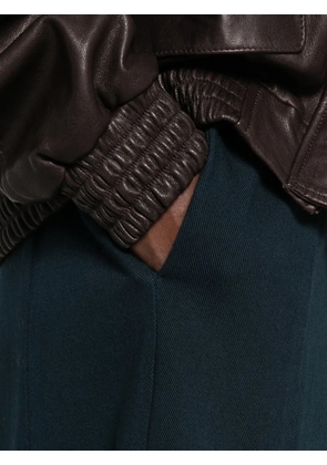 Forte Forte buttoned palazzo pants - Blue