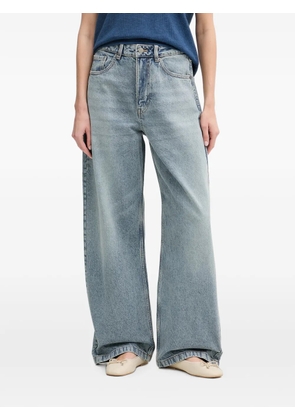 Benetton wide-leg high-waisted jeans - Blue