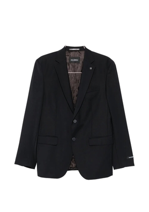 Karl Lagerfeld single-breasted buttoned blazer - Blue