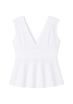 Max Mara V-neck top - White
