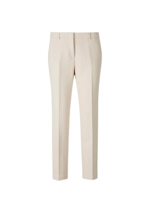 Peserico pressed-crease straight-leg trousers - Neutrals