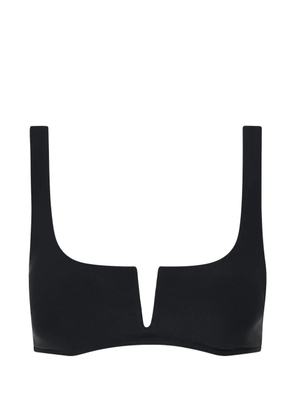 BONDI BORN Clio V-wire bikini top - Black