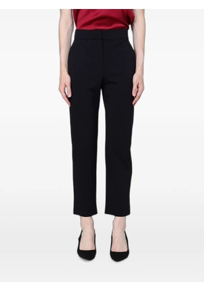 Max Mara cropped crêpe trousers - Black