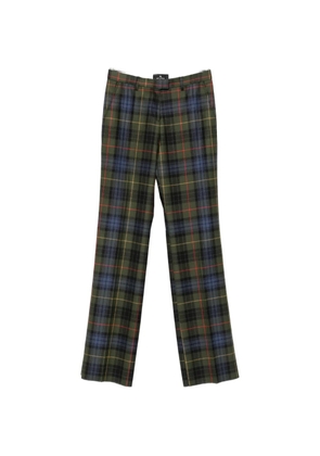 ETRO tartan check-pattern trousers - Green