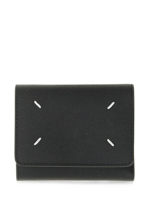 Maison Margiela Four Stitches leather wallet - Black