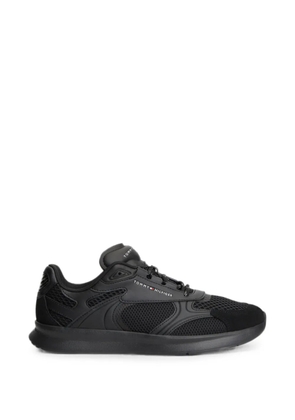 Tommy Hilfiger mesh-panelled lace-up sneakers - Black