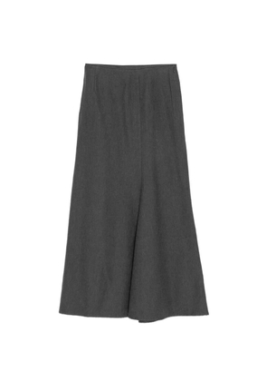 Yohji Yamamoto W/C Washer maxi skirt - Grey