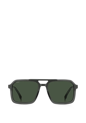 BOSS square-frame sunglasses - Green
