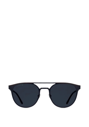 Lacoste double-bridge round-frame sunglasses - Blue
