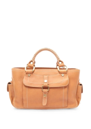 Celine Pre-Owned Boogie leather tote bag - Brown