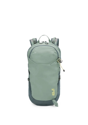 JACK WOLFSKIN Astro Vent 24 logo-print panelled backpack - Green