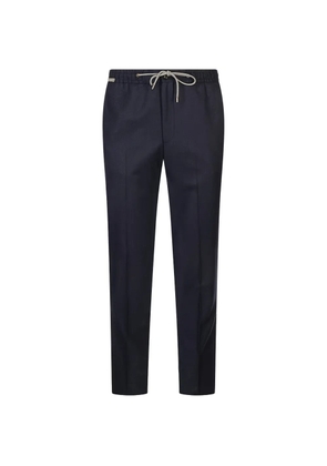 Corneliani drawstring trousers - Blue