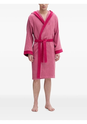Benetton hooded belted dressing gown - Pink