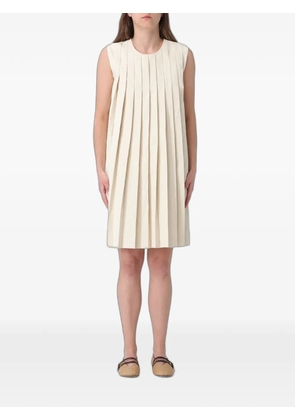 Ter Et Bantine pleated sleeveless midi dress - Neutrals