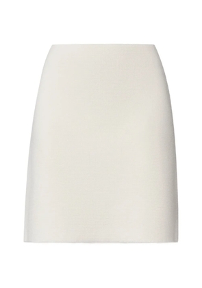 Fabiana Filippi fine-knit mini skirt - White