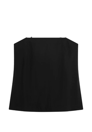BONDI BORN Kyoto straight-neck sleeveless top - Black
