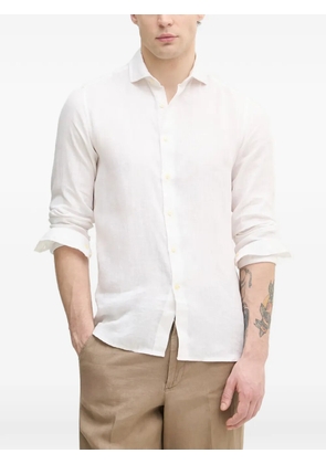 Benetton long-sleeve button-up shirt - White