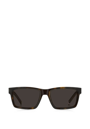 Tommy Hilfiger rectangle-frame sunglasses - Brown
