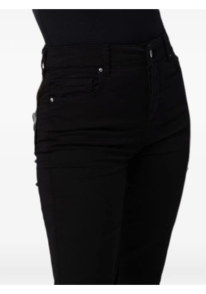 Armani Exchange five-pocket straight-leg jeans - Black