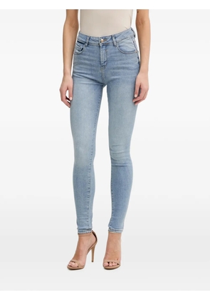 Gaudi skinny-fit whiskered jeans - Blue