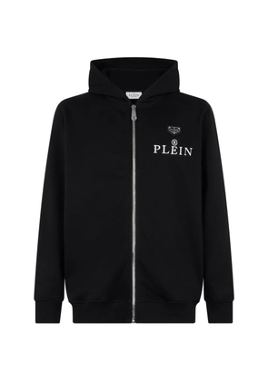 Philipp Plein zip-up hoodie - Black