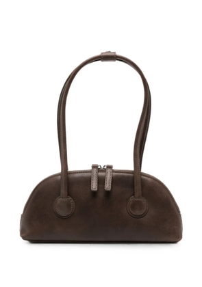 Marge Sherwood Bessette curved-zip shoulder bag - Brown