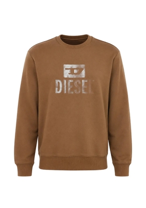 Diesel logo-print sweatshirt - Brown