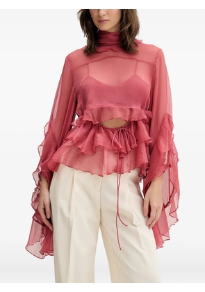 Bardot Anyssa ruffled blouse - Pink