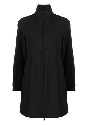 Woolrich Pequea zip-up parka coat - Black