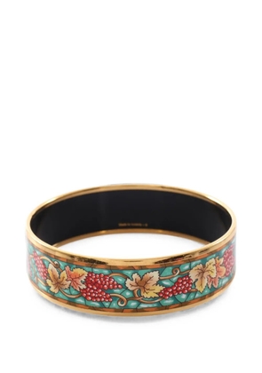 Hermès Pre-Owned Cloisonne Email bangle - Gold