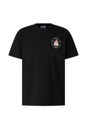 Casablanca graphic-print cotton T-shirt - Black