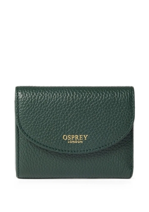 Osprey Core small grained-leather wallet - Green