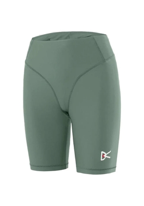 District Vision logo-print cycling shorts - Green