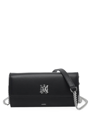 AMIRI Ma logo-plaque shoulder bag - Black