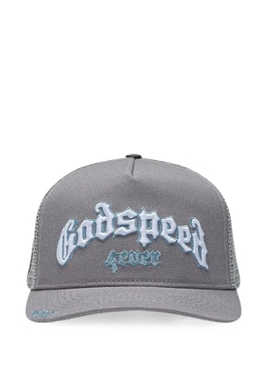 GODSPEED Forever mesh-panel trucker hat - Grey