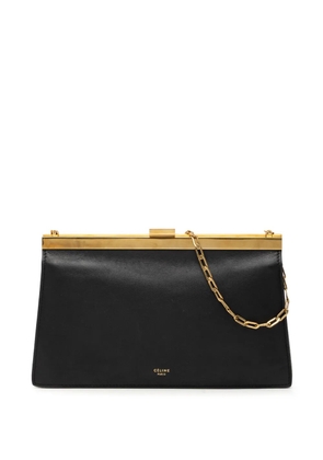 Celine Pre-Owned 2018 Small Smooth Calfskin Clasp shoulder bag - Black