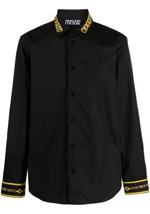 Versace Jeans Couture Chain Couture cotton shirt - Black